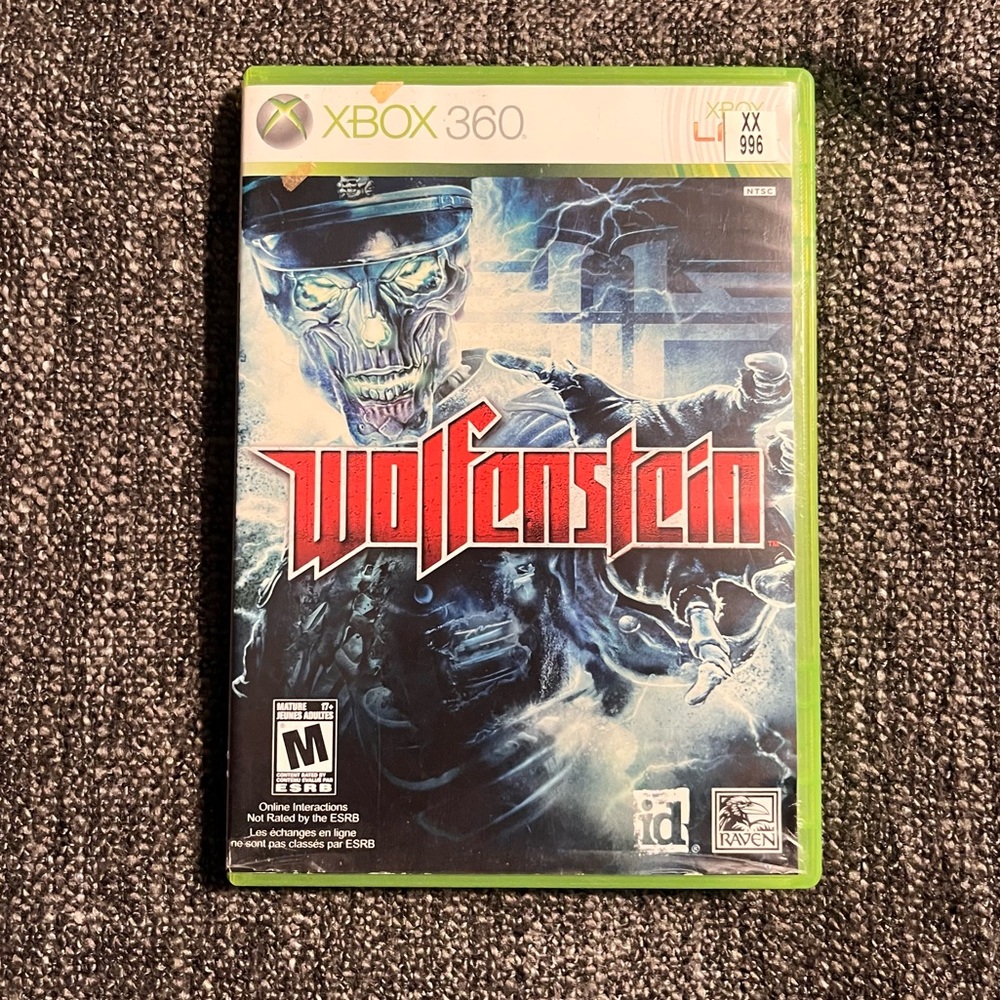 Wolfenstein Xbox 360 Game‎